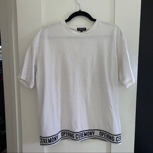 opening ceremony ribbed tee